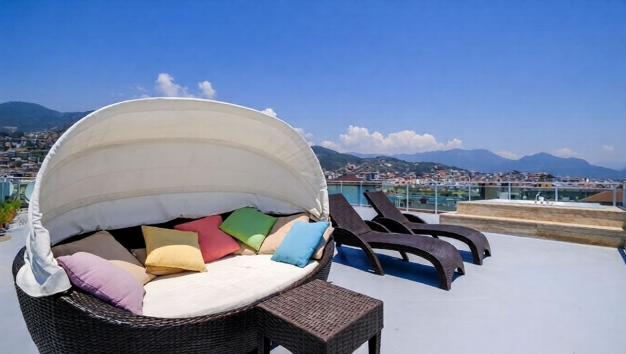 Квартира в Алании, Турция, 45 м² - фото 13