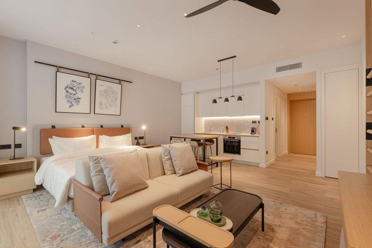 Апартаменты в Тивате, Черногория, 46 м² - фото 9