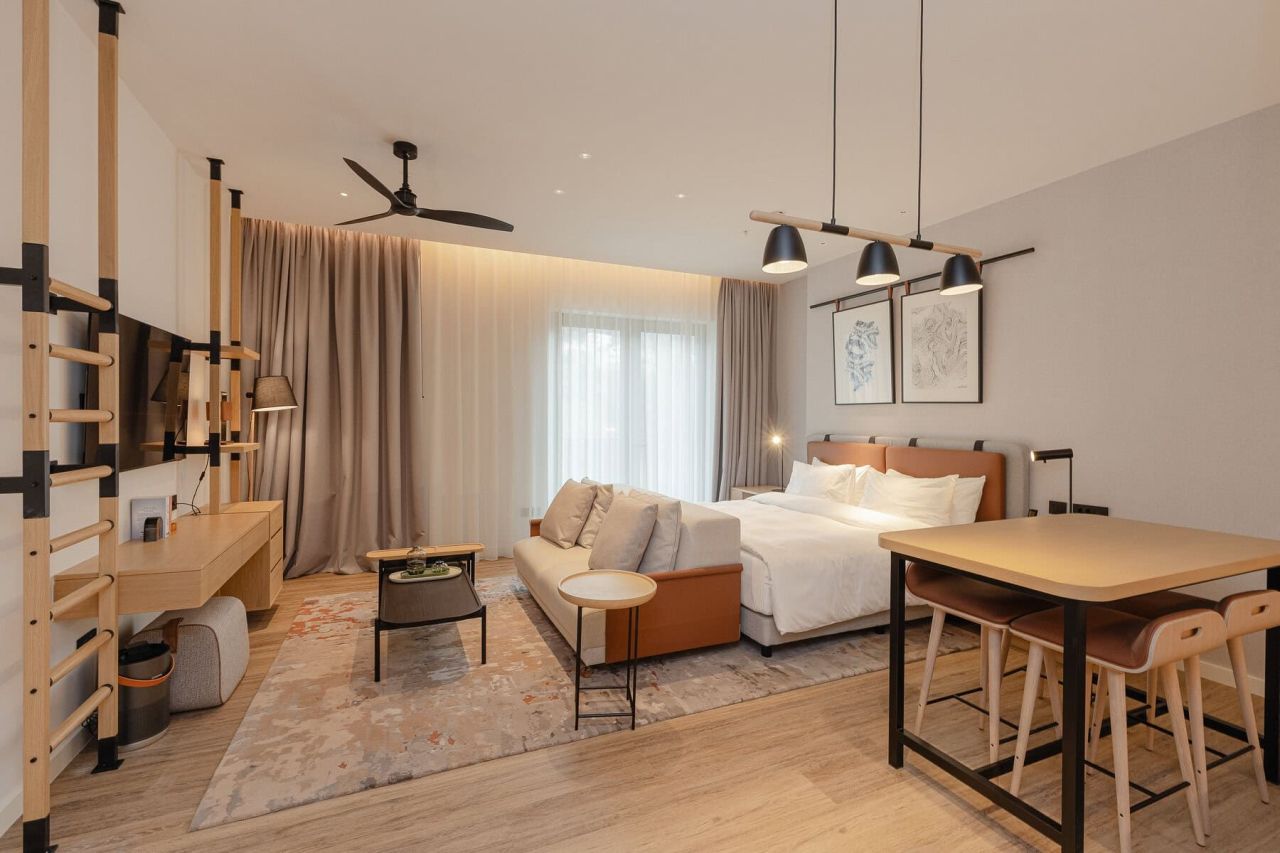 Апартаменты в Тивате, Черногория, 46 м² - фото 11