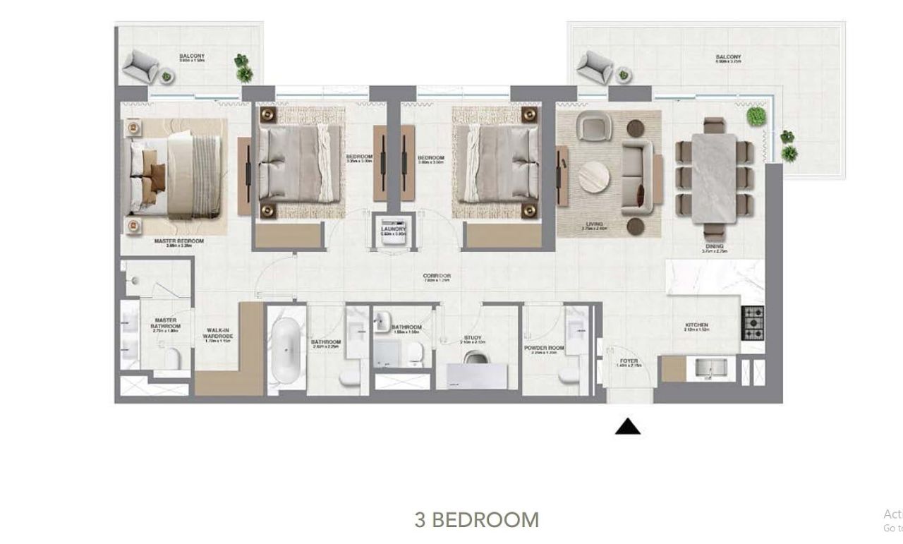 Апартаменты в Дубае, ОАЭ, 266 м² - фото 10