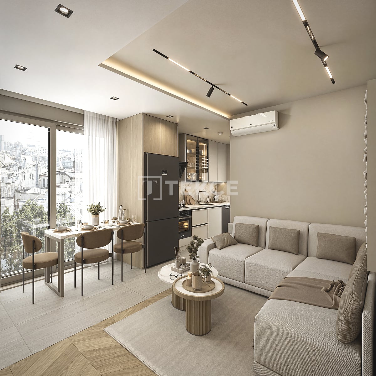 Апартаменты в Анталии, Турция, 55 м² - фото 14