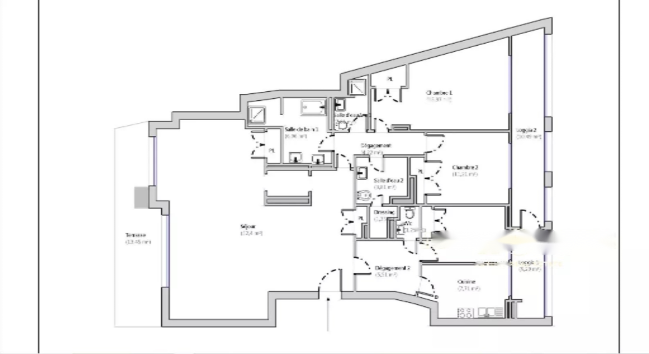 Квартира в Каннах, Франция, 122 м² - фото 9