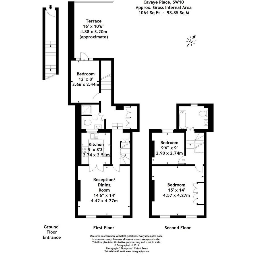 Квартира в Лондоне, Великобритания, 99 м² - фото 9