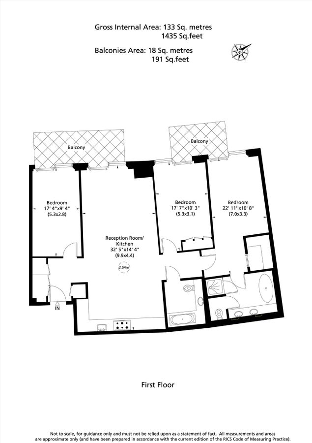 Квартира в Лондоне, Великобритания, 133 м² - фото 10