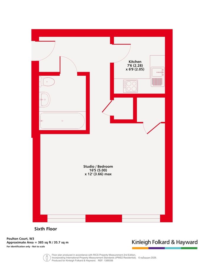 Квартира в Лондоне, Великобритания, 36 м² - фото 11