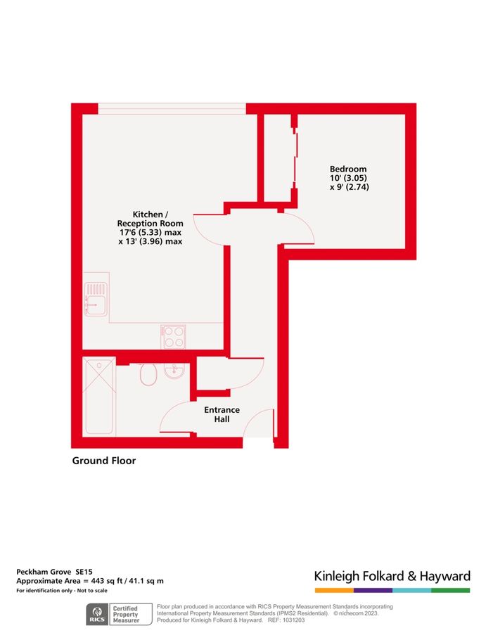 Квартира в Лондоне, Великобритания, 41 м² - фото 12
