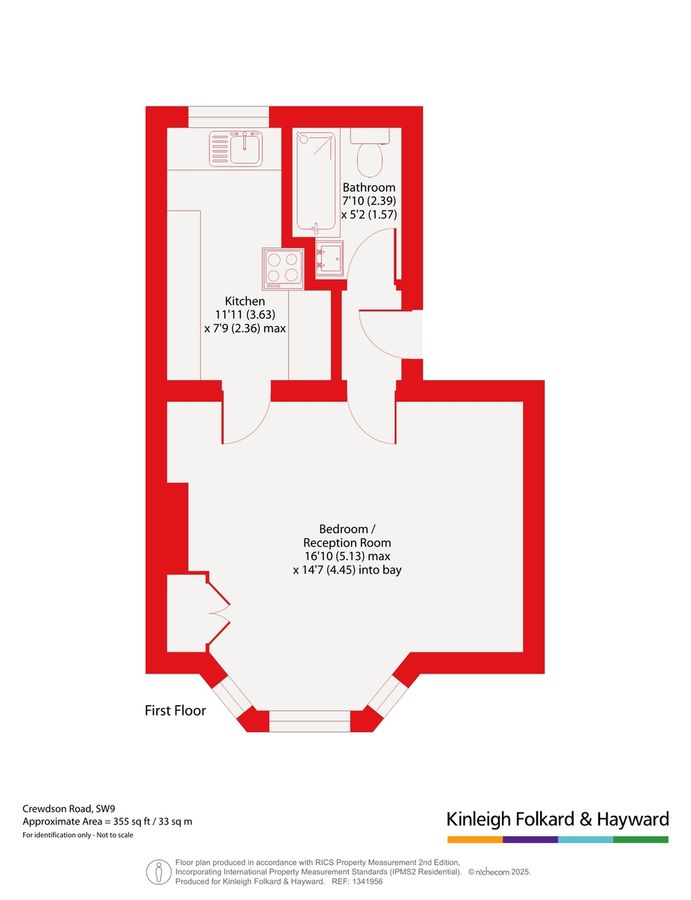 Квартира в Лондоне, Великобритания, 33 м² - фото 13