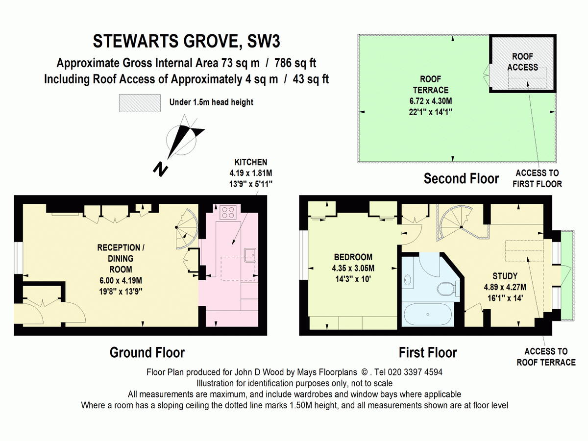 Квартира в Лондоне, Великобритания, 73 м² - фото 17