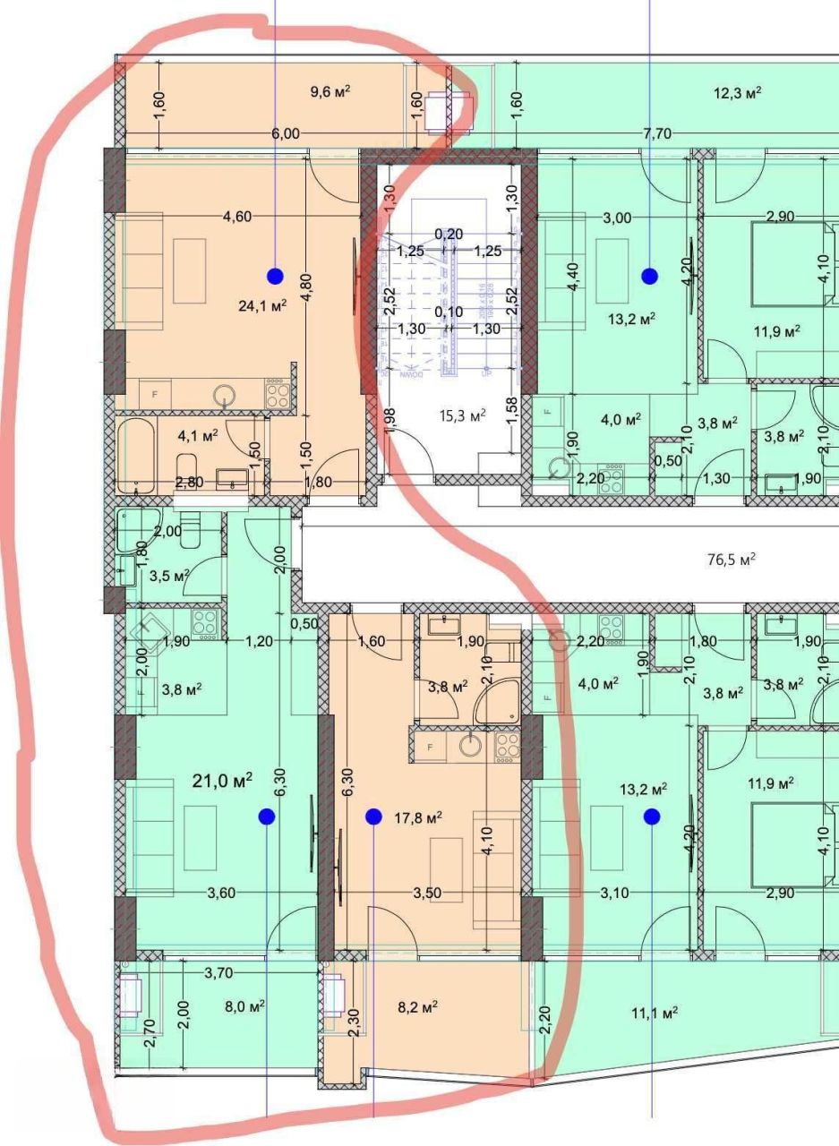 Квартира в Батуми, Грузия, 110 м² - фото 10