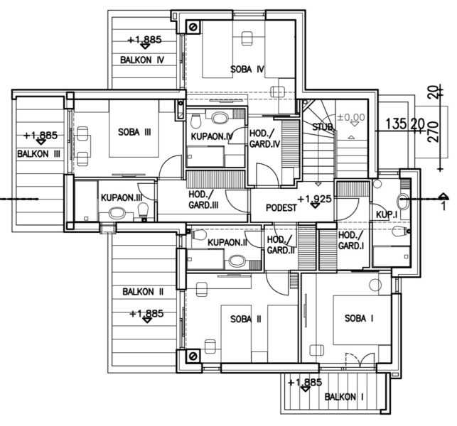Вилла на острове Паг, Хорватия, 239 м² - фото 7