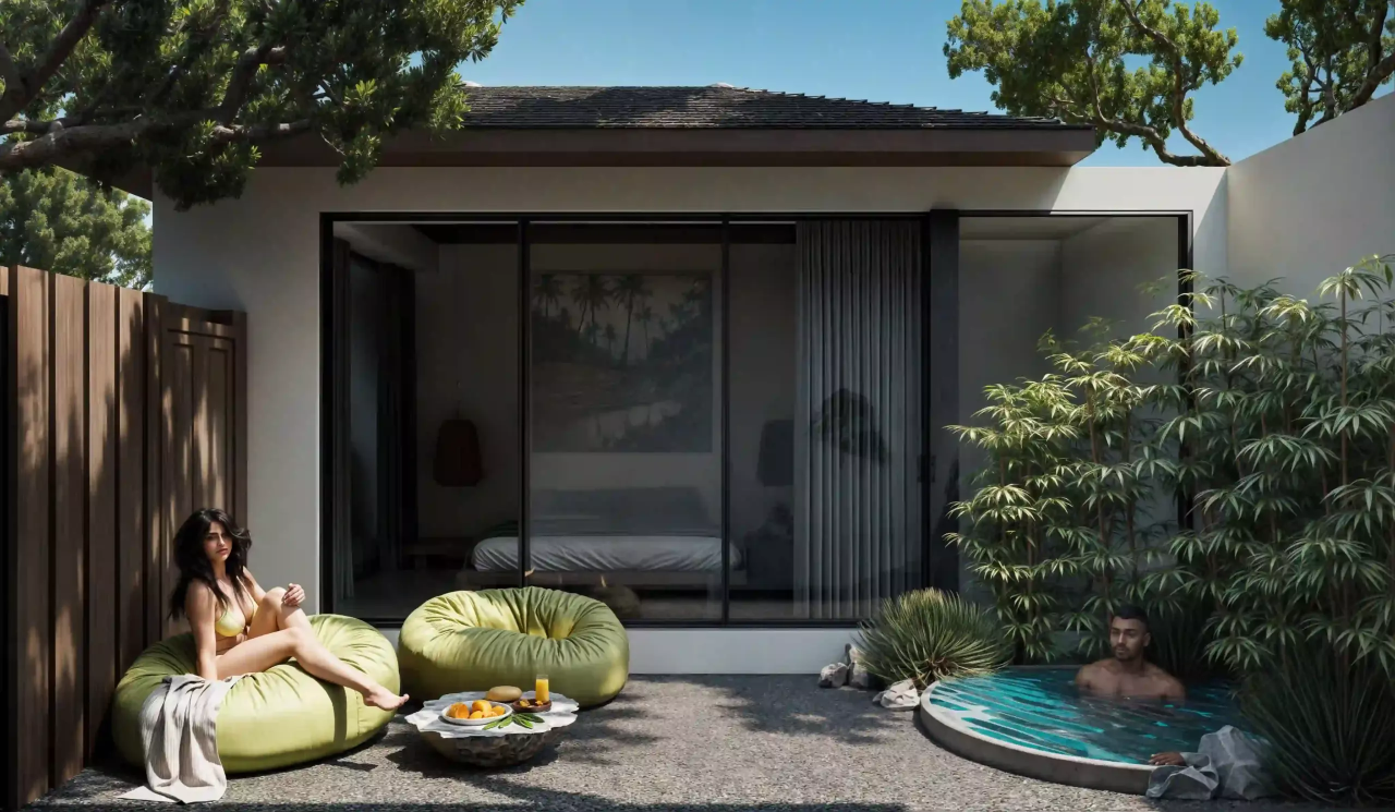 Студия в Нуса Дуа, Индонезия, 34 м² - фото 1