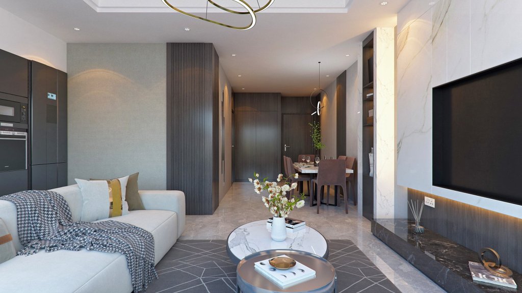 Апартаменты в Ларнаке, Кипр, 63 м² - фото 5