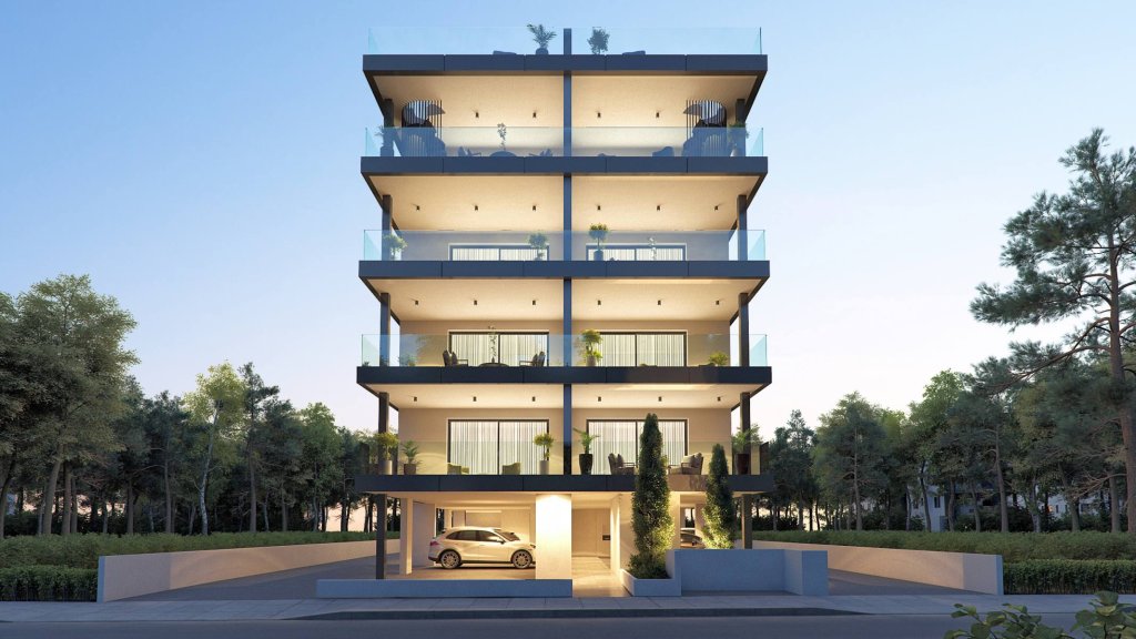 Апартаменты в Ларнаке, Кипр, 63 м² - фото 10