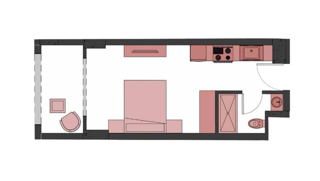 Студия в Хургаде, Египет, 47 м² - фото 7