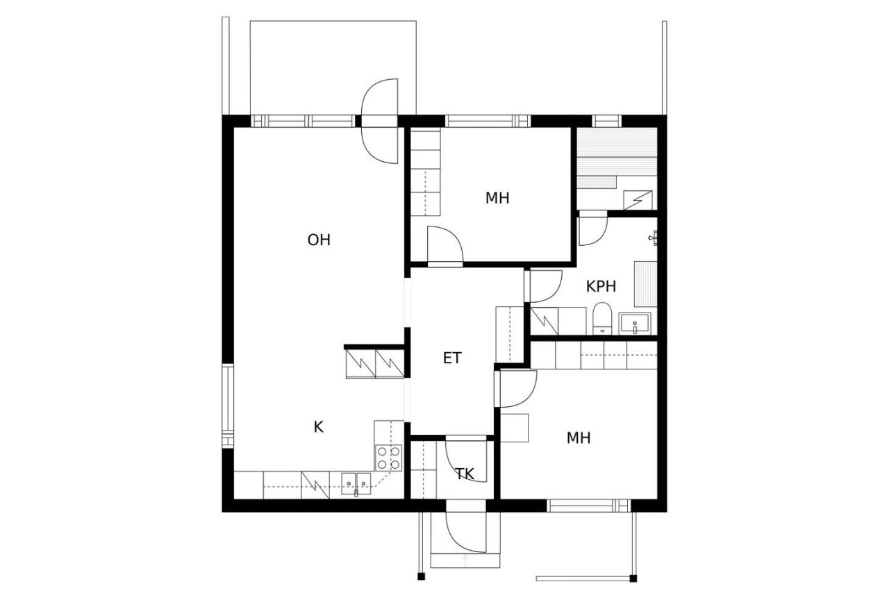 Таунхаус в Кокколе, Финляндия, 73 м² - фото 2