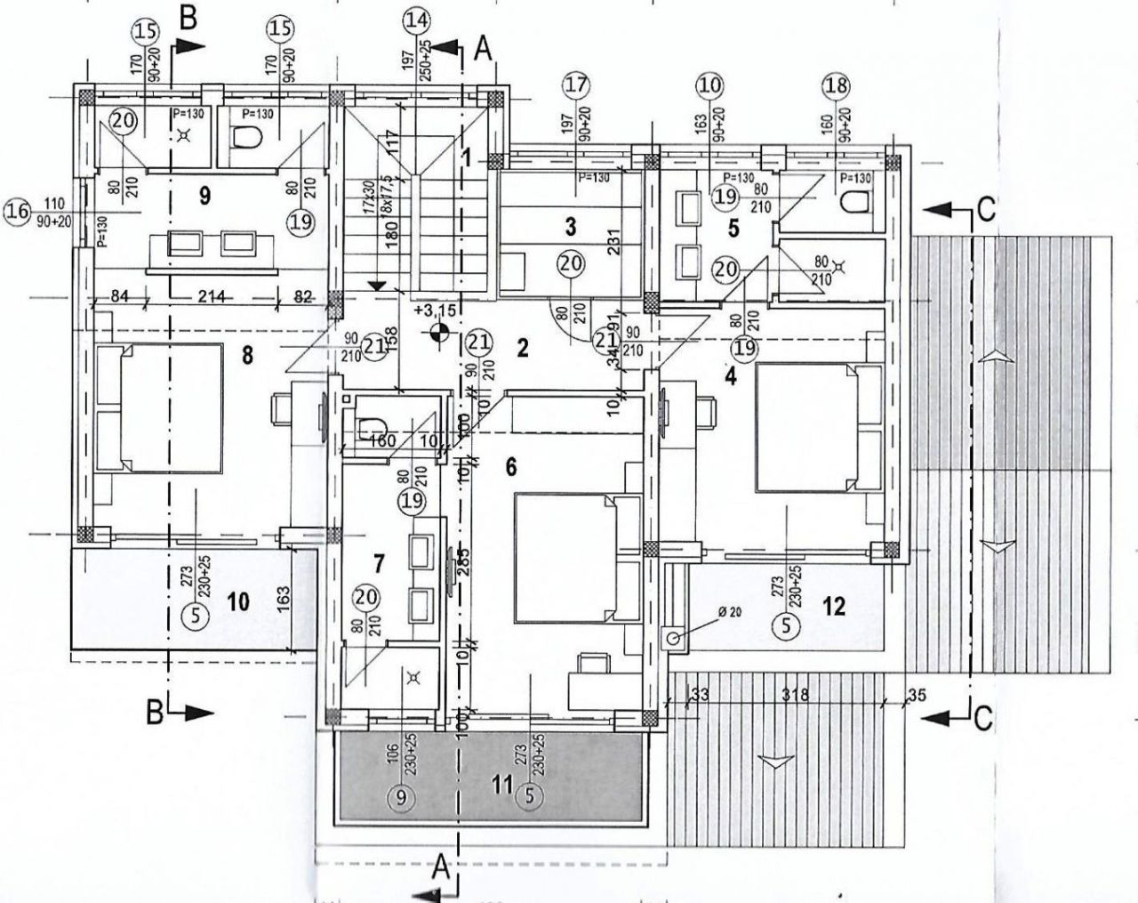 Вилла в Порече, Хорватия, 243 м² - фото 4