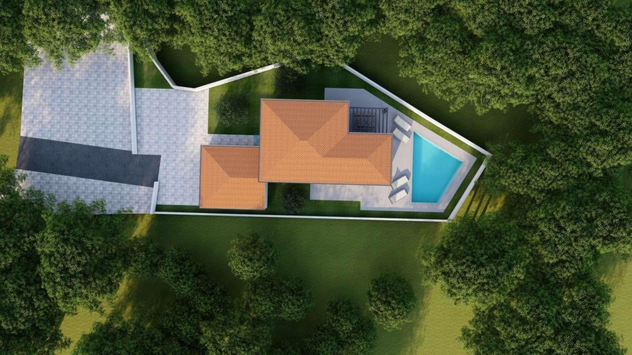 Вилла в Малинска-Дубашнице, Хорватия, 166 м² - фото 4