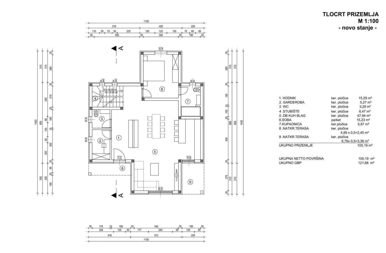 Вилла Kras, Dobrinj, Хорватия, 185 м² - фото 6
