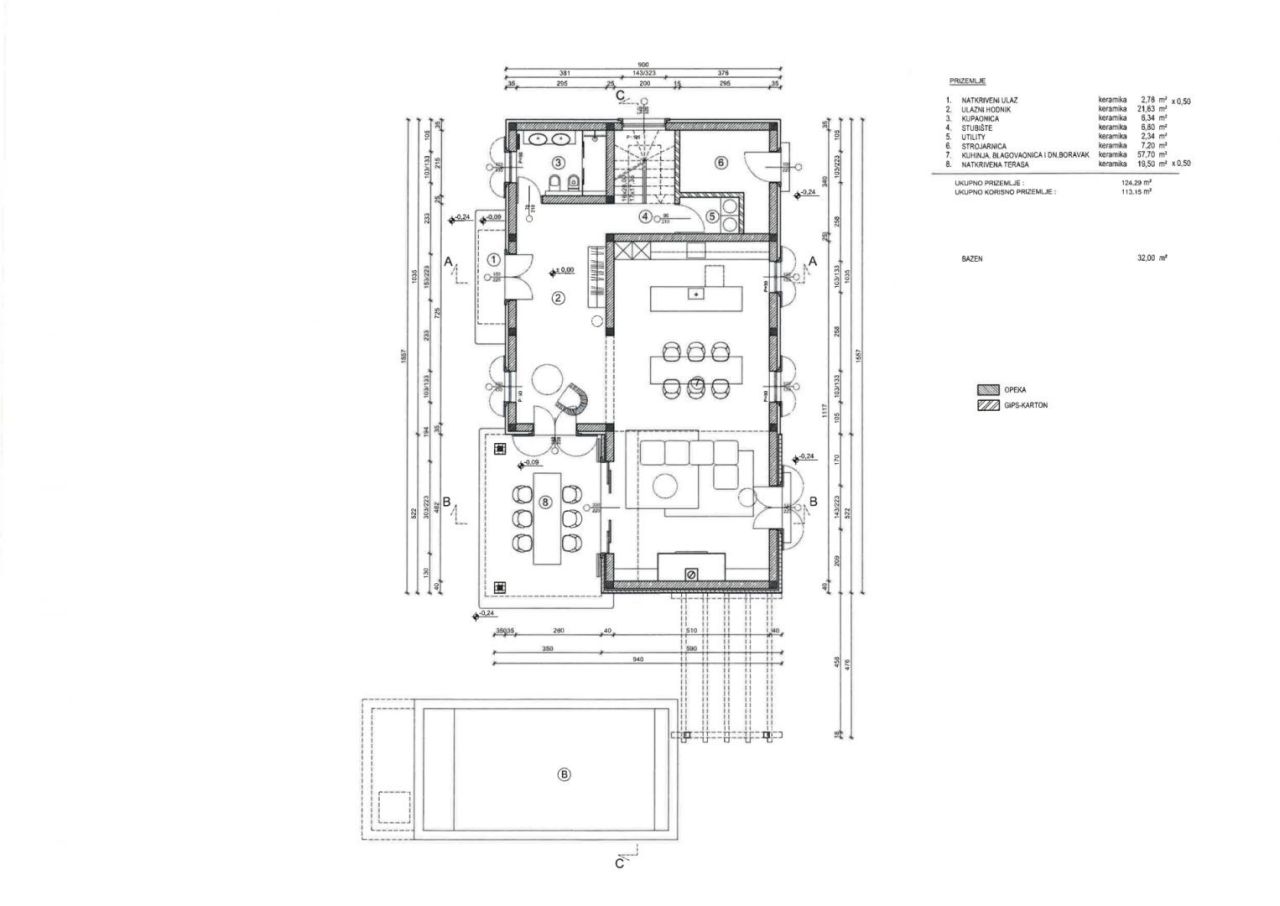 Вилла в Новиграде, Хорватия, 197 м² - фото 8