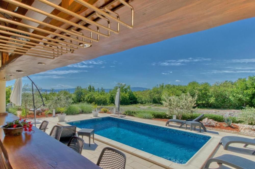 Вилла Omisalj, Хорватия, 260 м² - фото 8