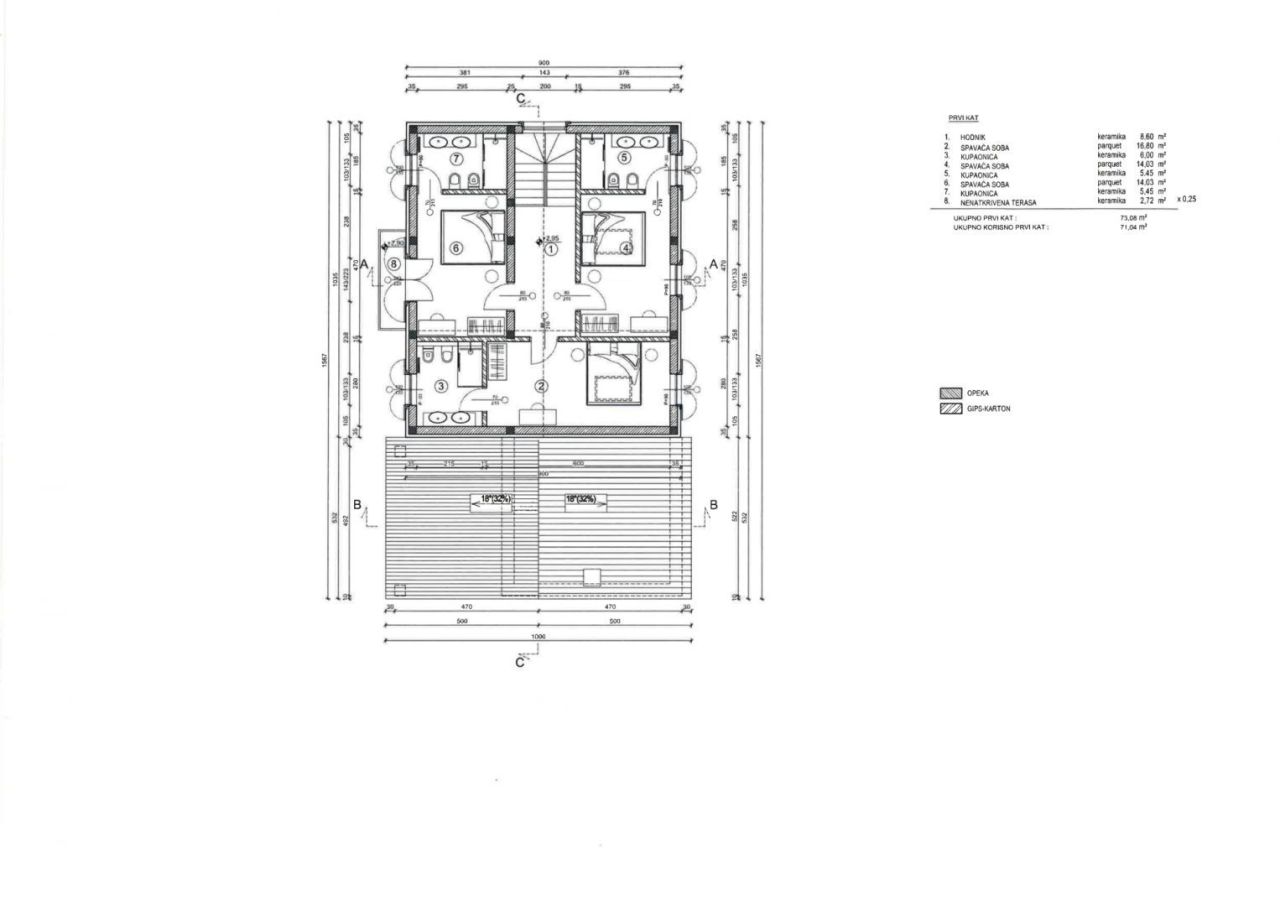 Вилла в Новиграде, Хорватия, 197 м² - фото 9