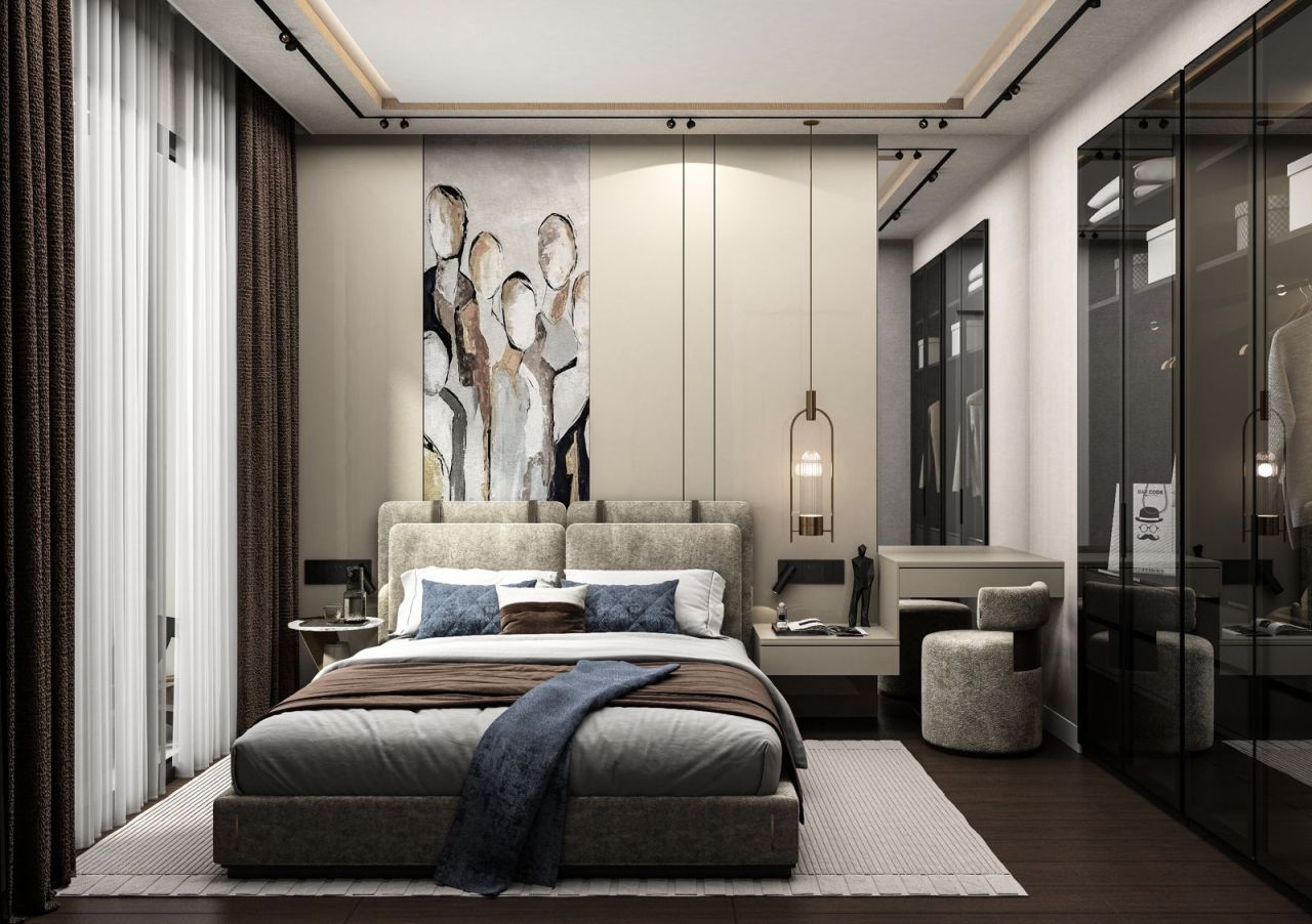 Апартаменты в Алании, Турция, 70 м² - фото 16