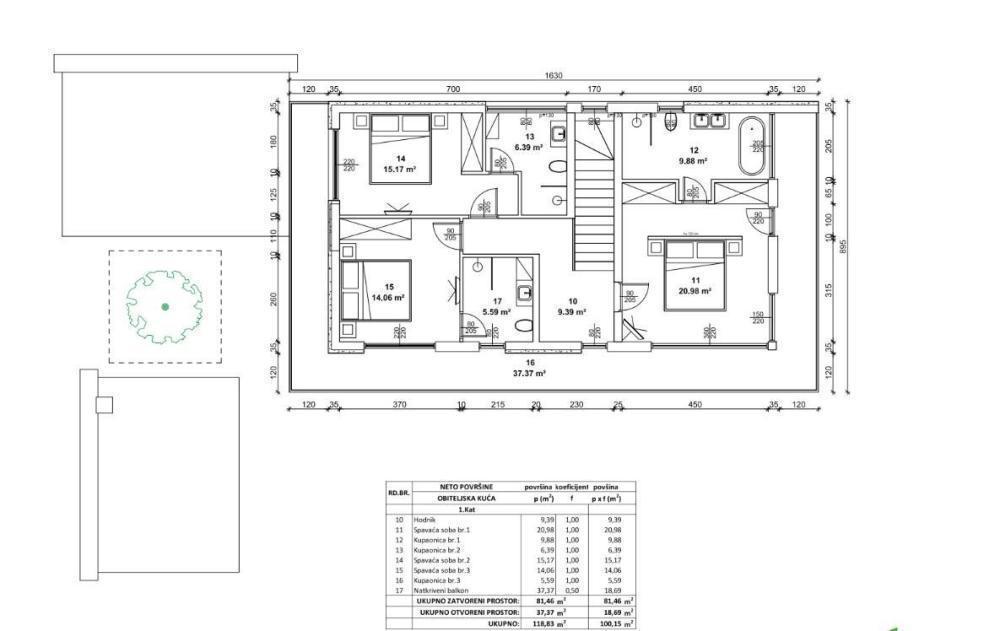 Вилла Sveti Petar u Šumi, Хорватия, 203 м² - фото 10