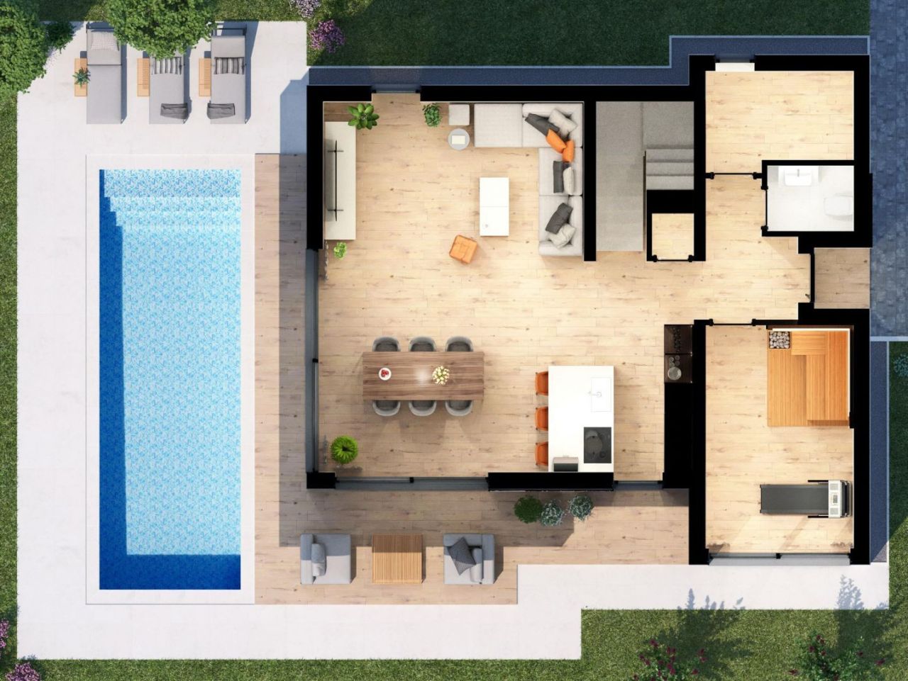 Вилла в Порече, Хорватия, 233 м² - фото 13