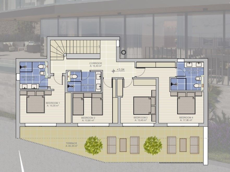 Вилла в Буйе, Хорватия, 277 м² - фото 15