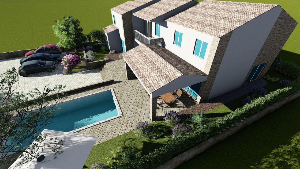 Вилла Kras, Dobrinj, Хорватия, 323 м² - фото 15