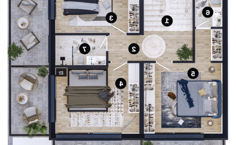 Вилла в Умаге, Хорватия, 249 м² - фото 16