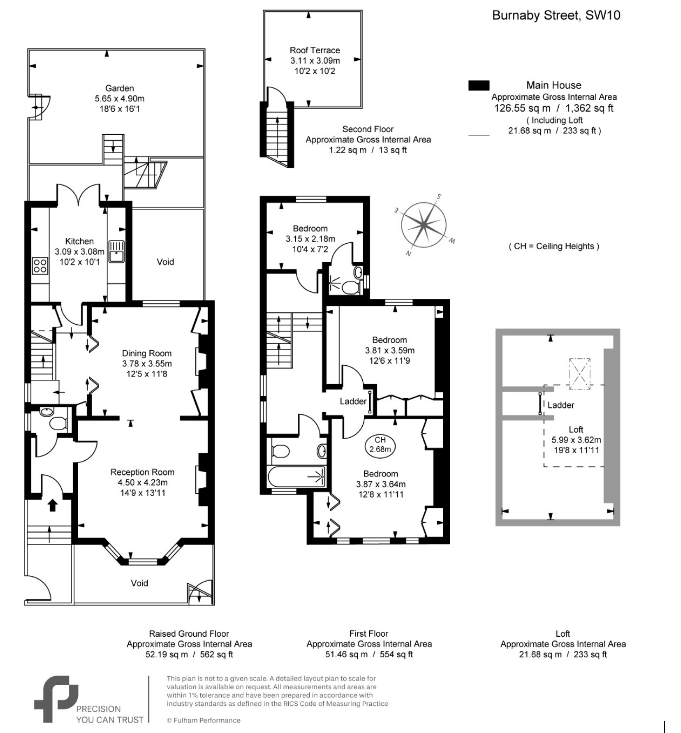 Квартира в Лондоне, Великобритания, 127 м² - фото 17