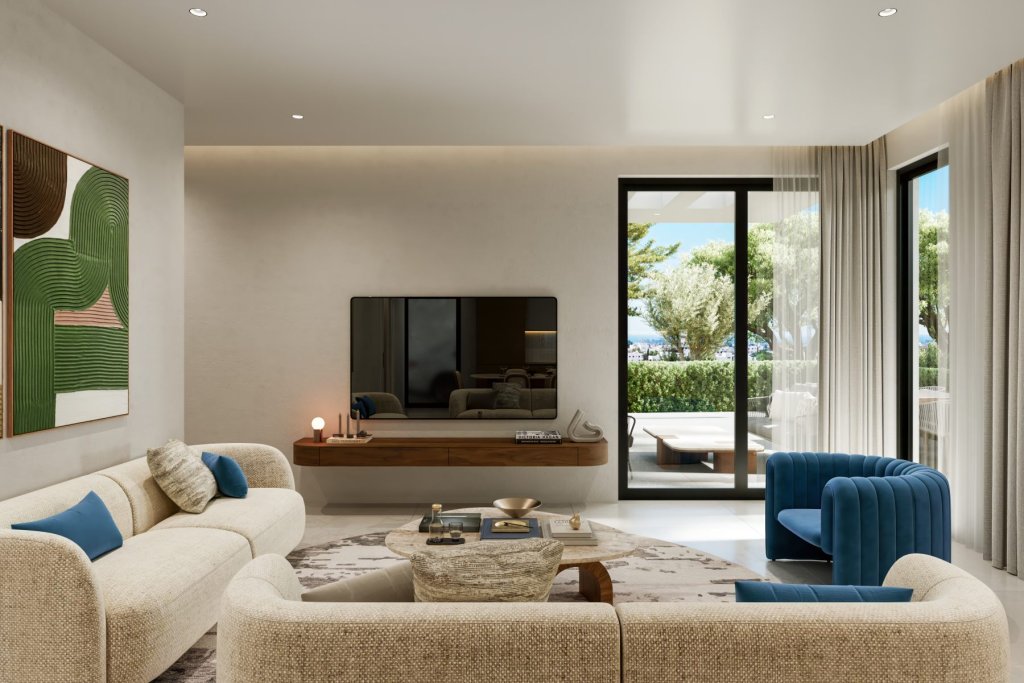 Апартаменты в Ларнаке, Кипр, 128.82 м² - фото 2