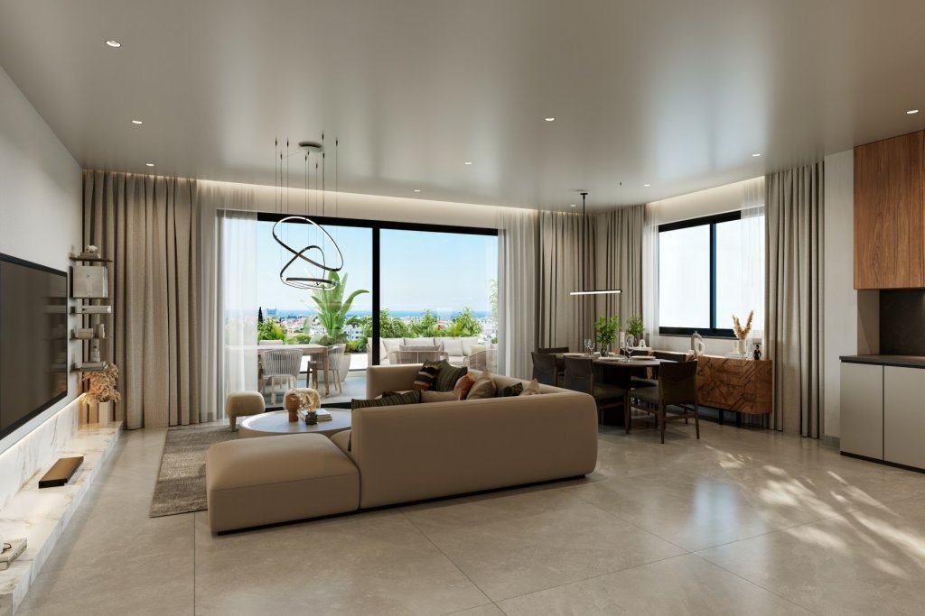 Апартаменты в Ларнаке, Кипр, 128.82 м² - фото 5