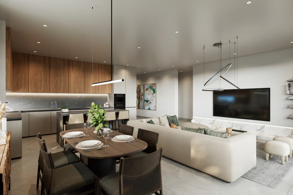 Апартаменты в Ларнаке, Кипр, 128.82 м² - фото 6