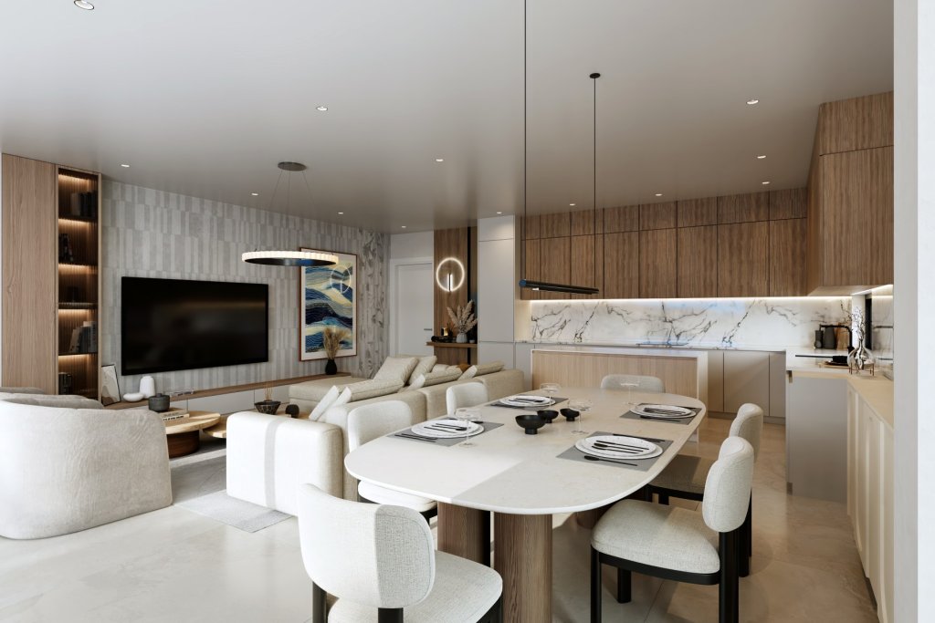 Апартаменты в Ларнаке, Кипр, 128.82 м² - фото 11