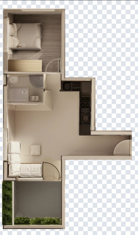 Апартаменты в Лимасоле, Кипр, 60 м² - фото 9