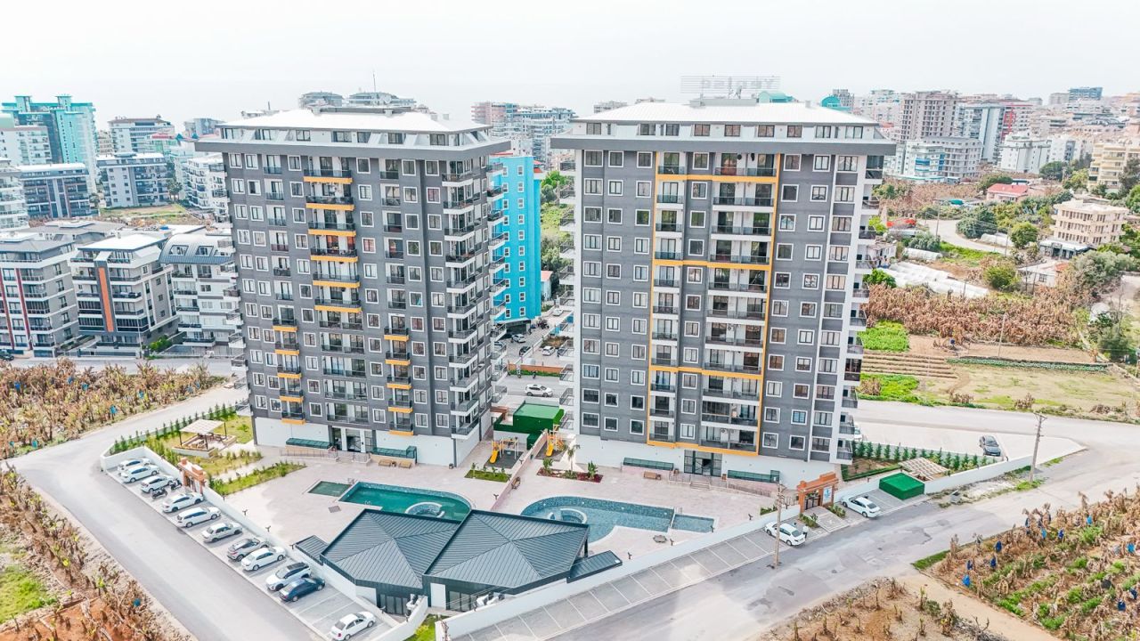 Апартаменты в Алании, Турция, 90 м² - фото 1