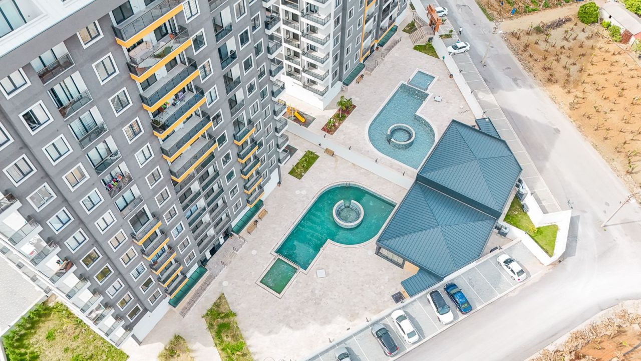 Апартаменты в Алании, Турция, 90 м² - фото 14