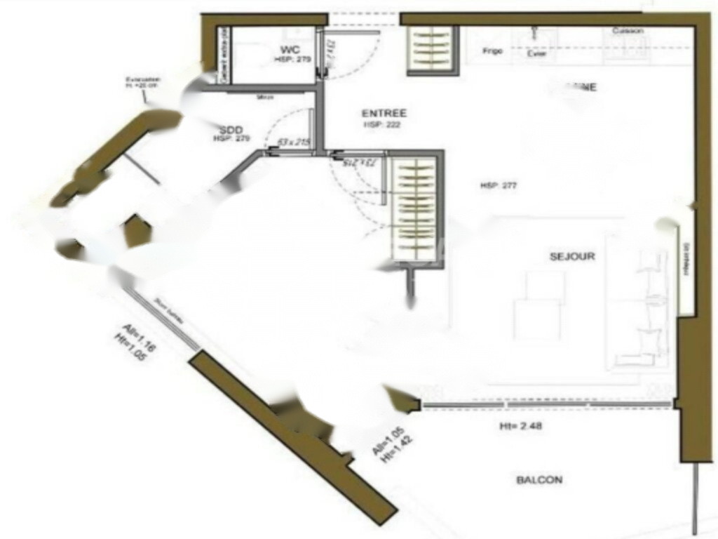 Квартира в Монте Карло, Монако, 60 м² - фото 2