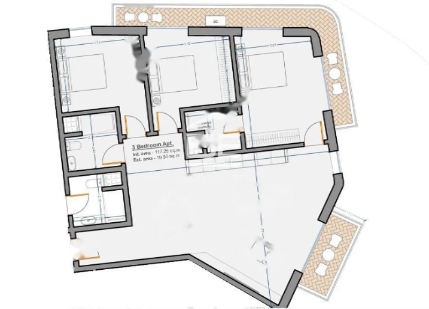 Квартира в Таршине, Мальта, 137 м² - фото 2