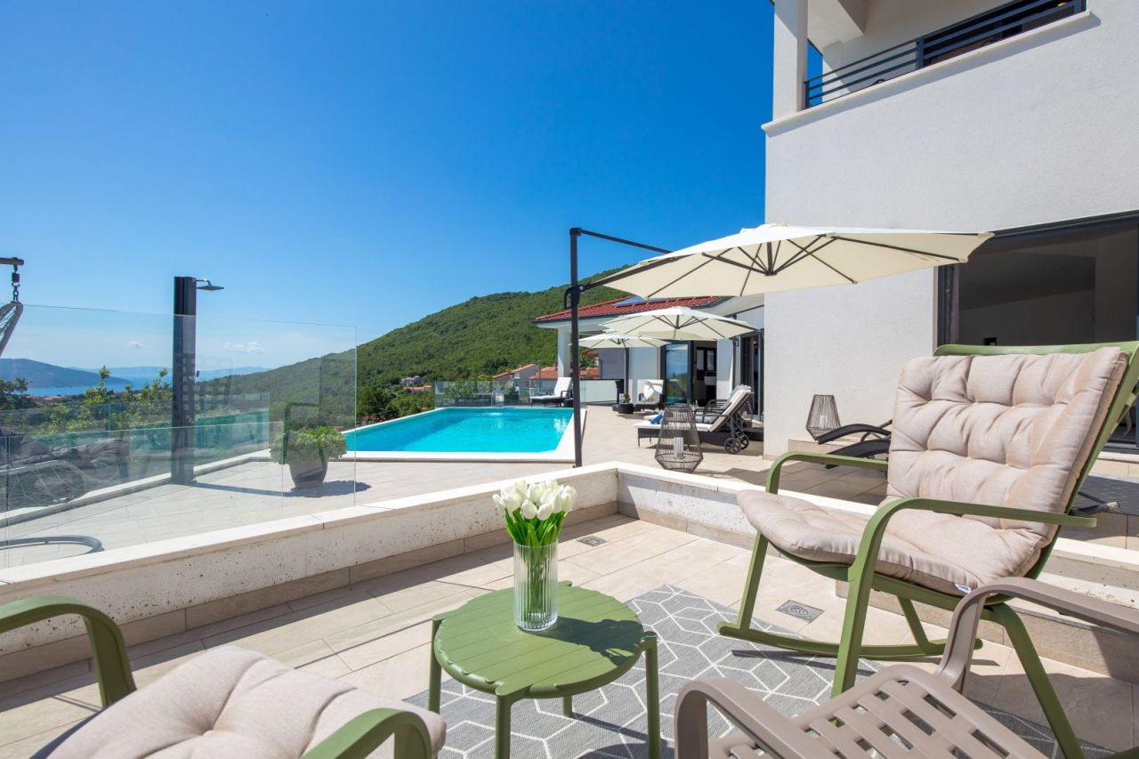 Вилла Mošćenička Draga, Хорватия, 480 м² - фото 6