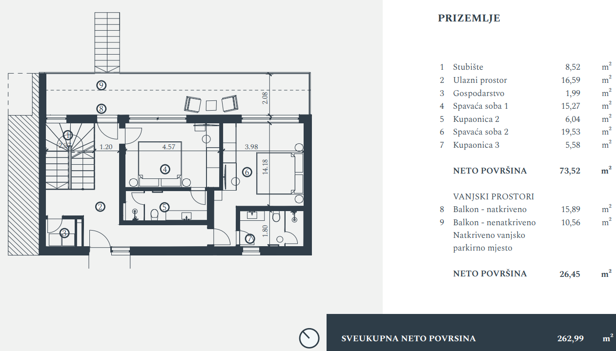 Вилла в Савудрии, Хорватия, 262 м² - фото 7