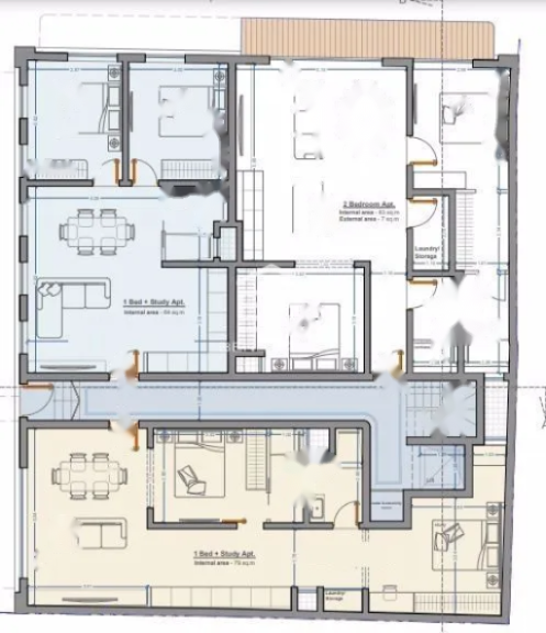 Квартира в Меллихе, Мальта, 64 м² - фото 2