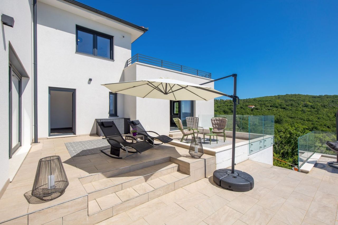 Вилла Mošćenička Draga, Хорватия, 480 м² - фото 9