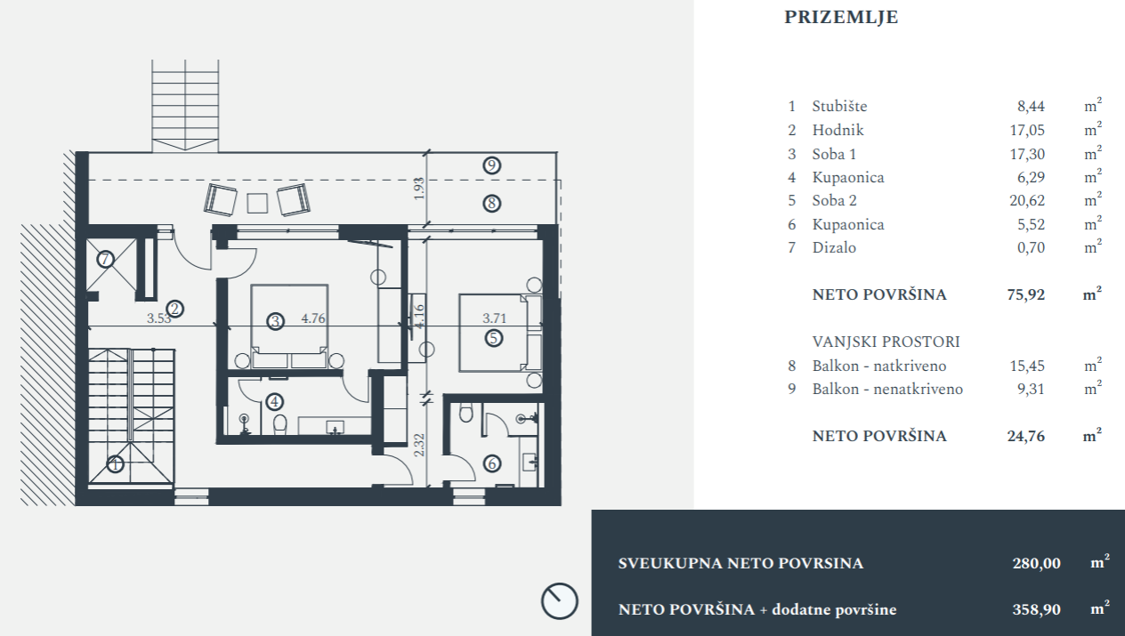 Вилла в Савудрии, Хорватия, 280 м² - фото 10