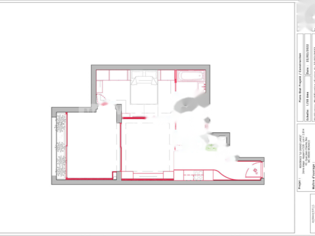 Квартира в Фонвьее, Монако, 62 м² - фото 4