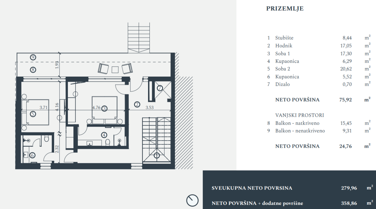Вилла в Савудрии, Хорватия, 279 м² - фото 11