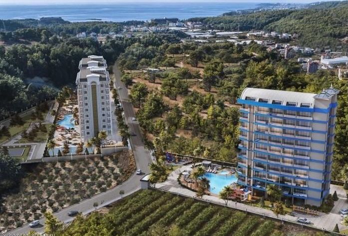 Апартаменты в Алании, Турция, 45 м² - фото 10