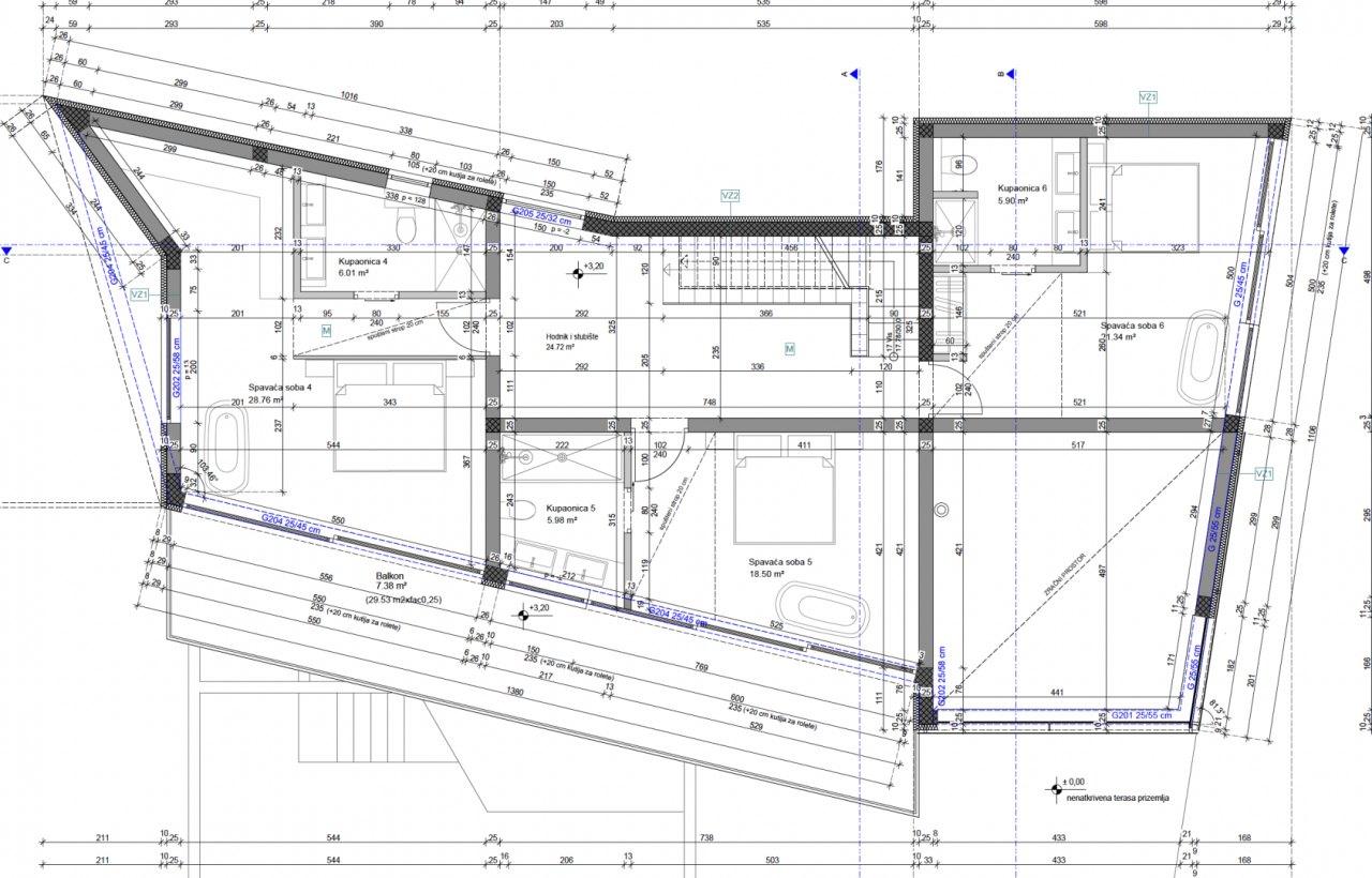Вилла Mošćenička Draga, Хорватия, 453 м² - фото 17